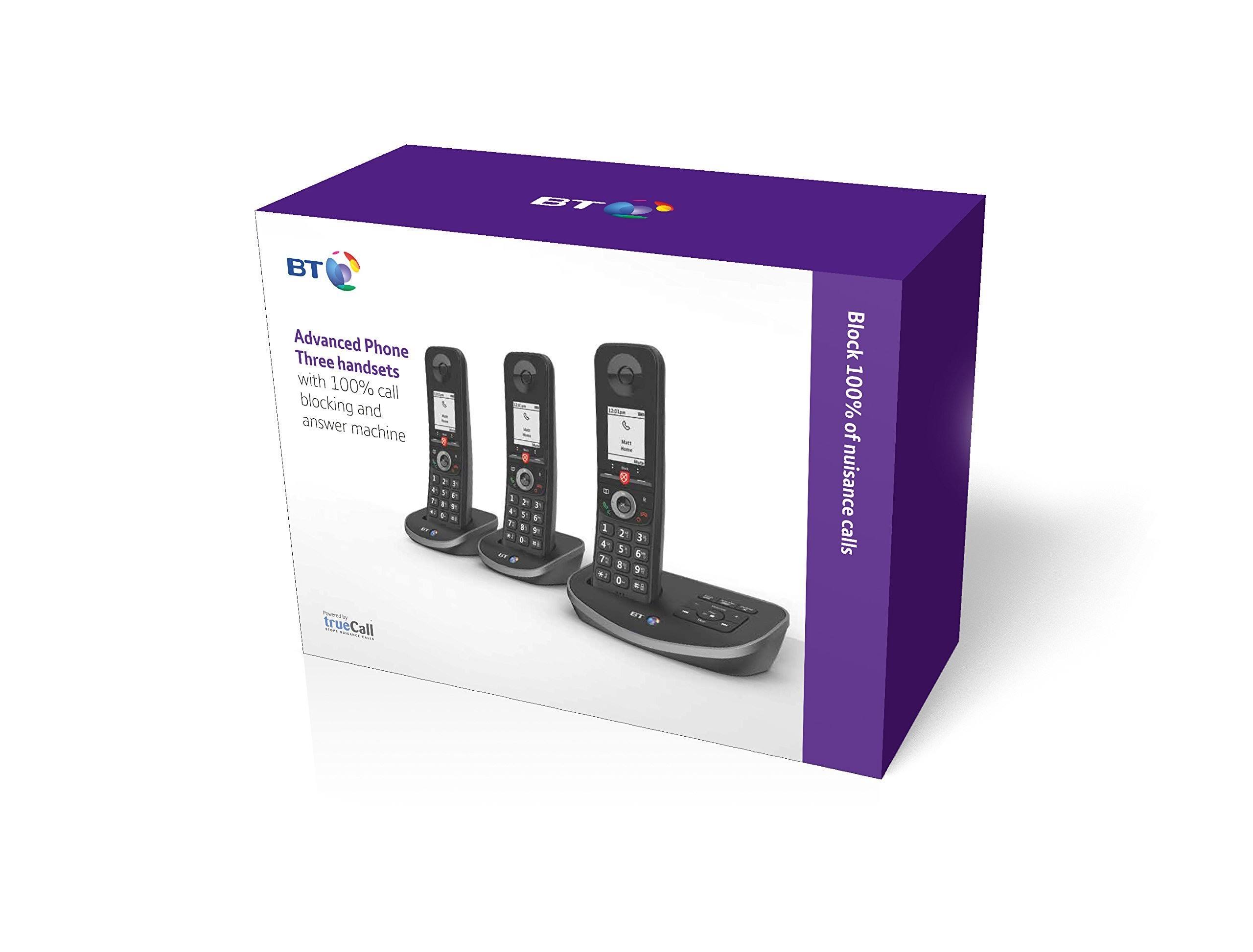 BT Advanced Cordless Home Phone with 100% Nuisance Call