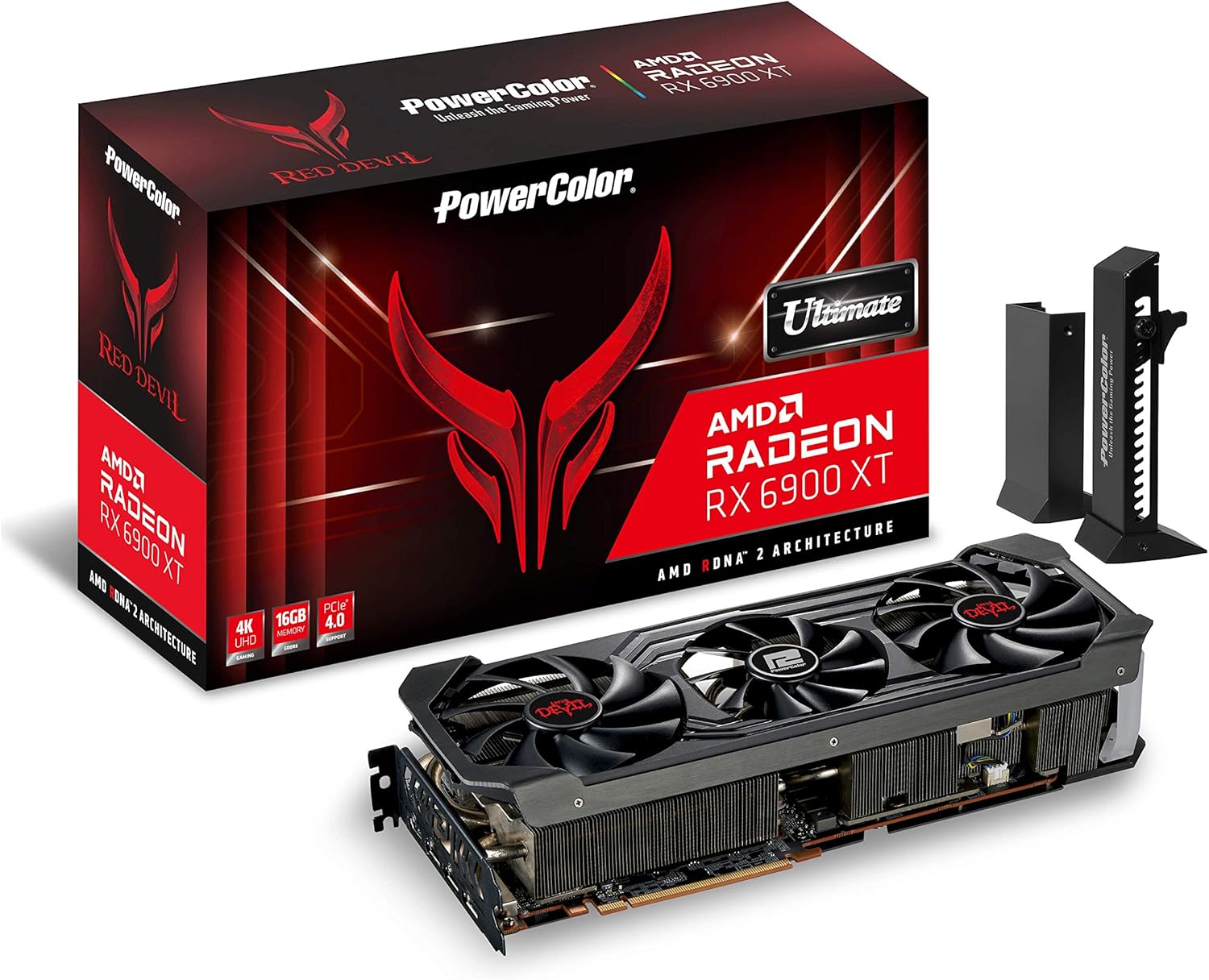 PowerColor Red Devil AMD Radeon RX 6600 XT Gaming Graphics Card with 8GB GDDR6 Memory, Powered by AMD RDNA 2, HDMI 2.1