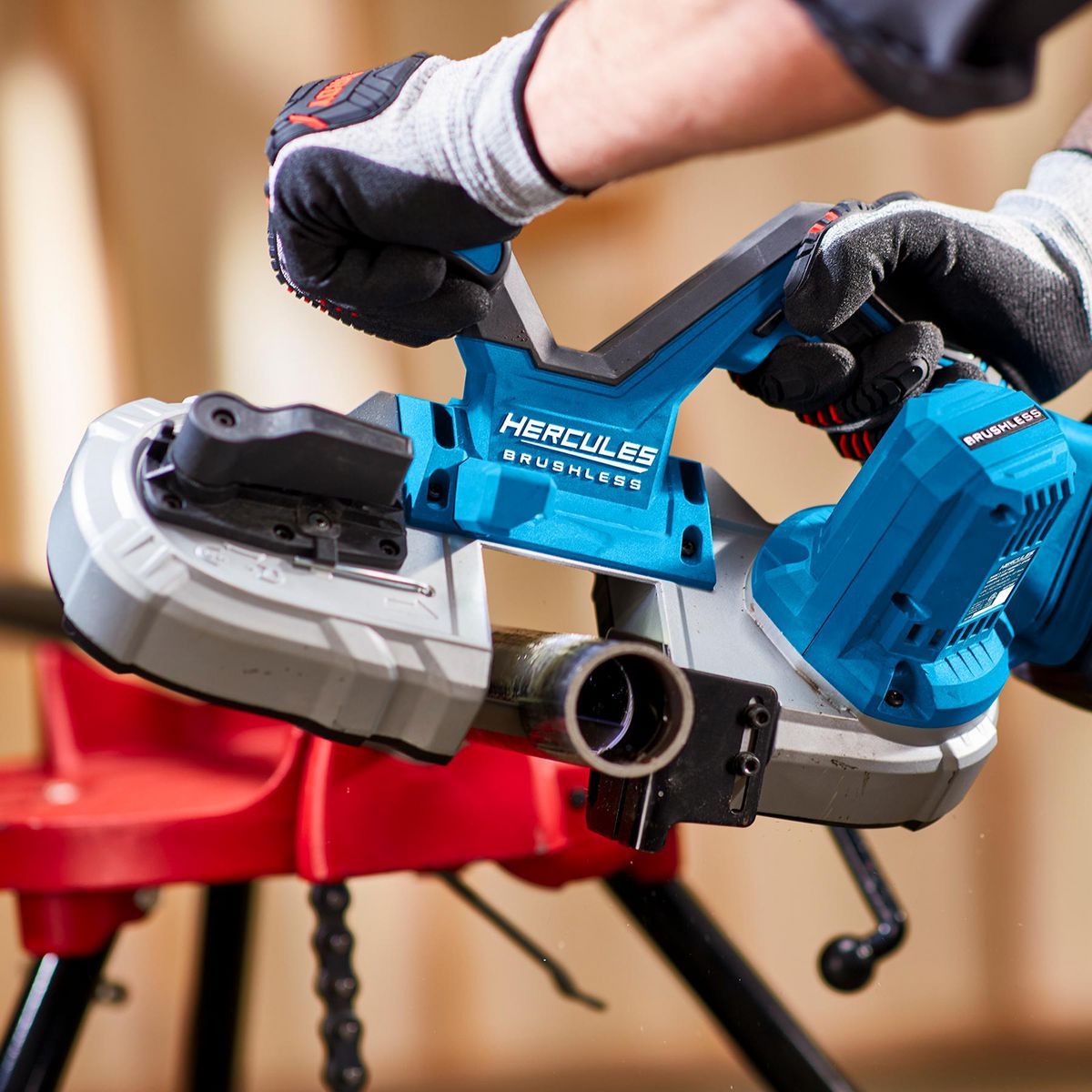 HERCULES 20V Brushless Cordless Variable-Speed Compact Band Saw - Tool Only