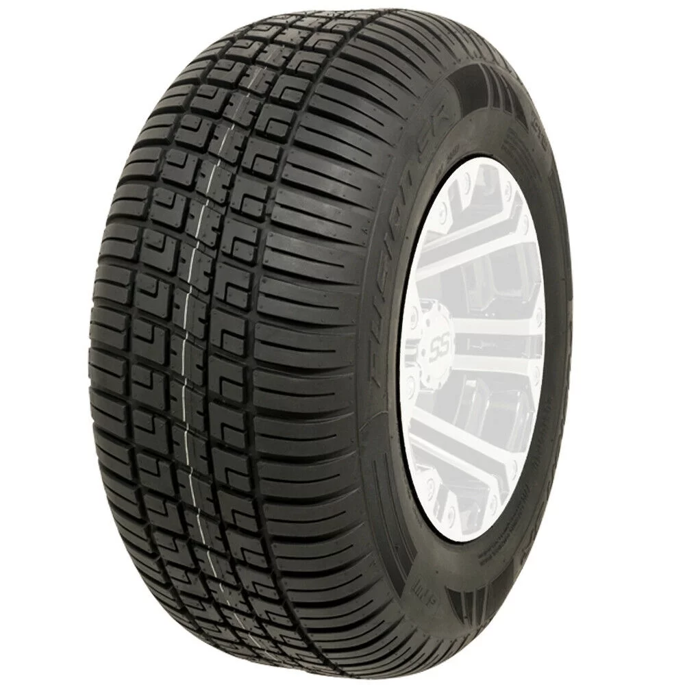 GTW Fusion S/R Steel Belted Radial Golf Cart Street Tire 215/50-R12 (20.5)