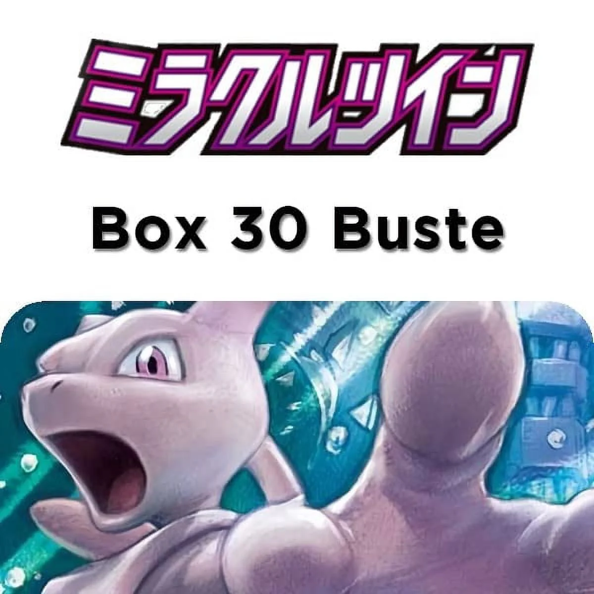 Pokemon Trading Card Game Sun & Moon Miracle Twin Booster Box (Japanese, 30 Packs)