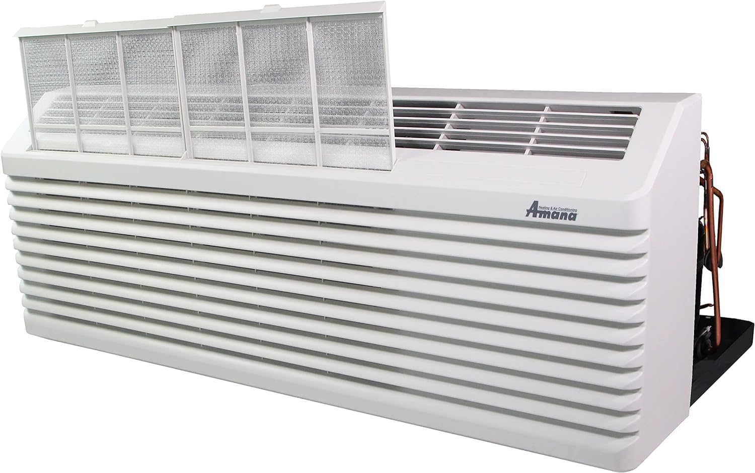 J-Series PTAC 9000 BTU Wall Mounted Air Conditioner with 5 KW Heater - Ideal AC Unit for Hotel, Motel, Apartment, Workshop, Garage and Sunroom Installations