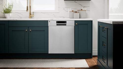 Kenmore 24" Built-In Stainless Steel Tub Dishwasher with SmartWash, UltraWash, SmartDry Plus, MoreSpace Adjustable Rack and Leak Detect, Energy Star Certified
