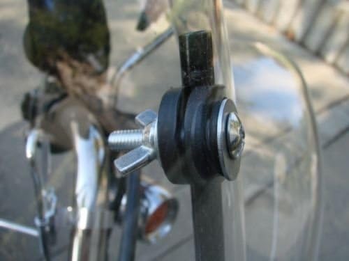 2-Tone WINDSHIELD for Honda Magna Shadow Spirit Valkyrie VTX VT ACE 600 750 1100 Pack of 2