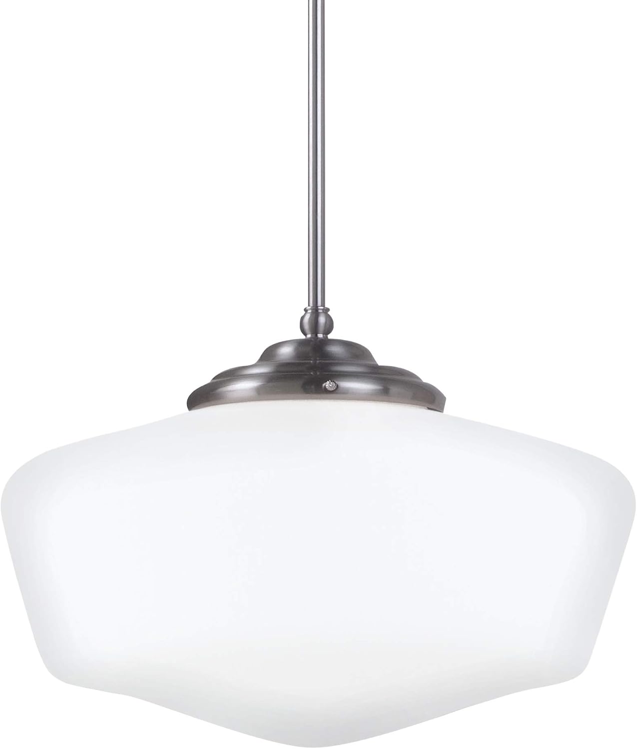 Sea Gull Lighting 44437-05 Academy Wall/Bath Vanity Style Fixture, Two Light, Chrome