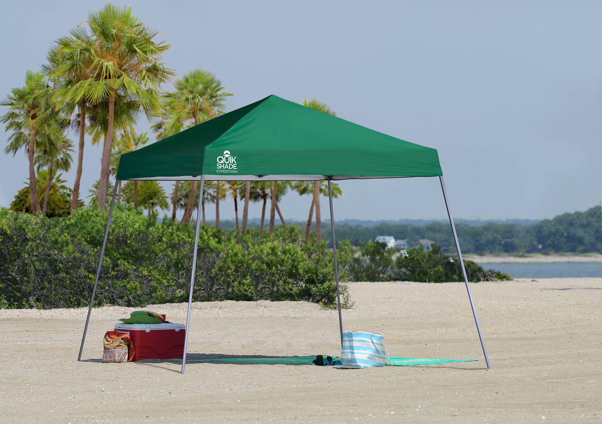 Quik Shade Expedition EX64 10& x 10& Slant Leg Canopy - Midnight Blue