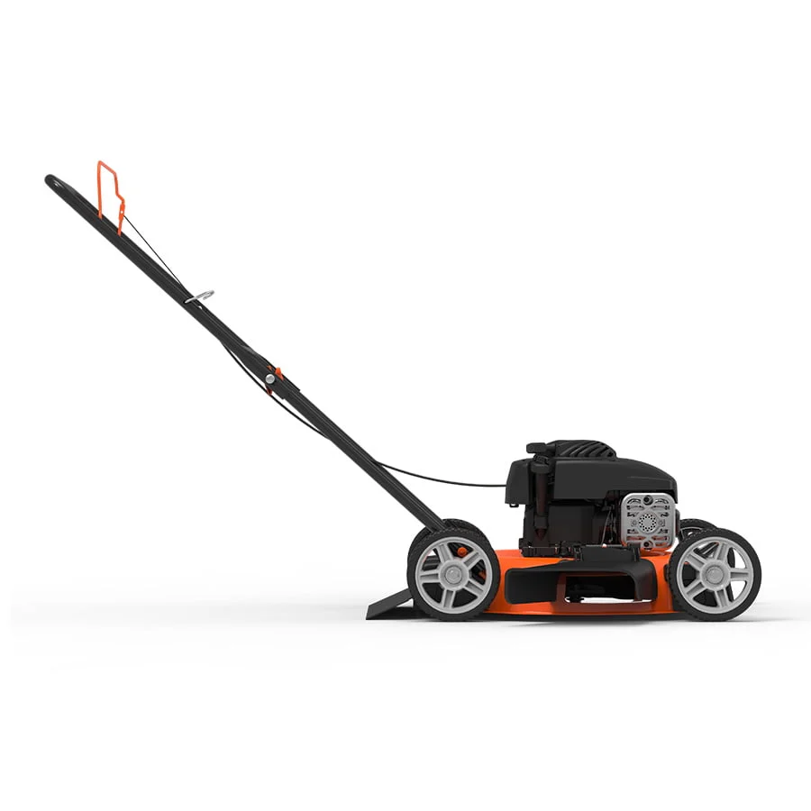 Yard Force Lawn Mower 20 inch 125cc e450 Series Briggs & Stratton Gas Walk Behind with Side-Discharge Cutting System