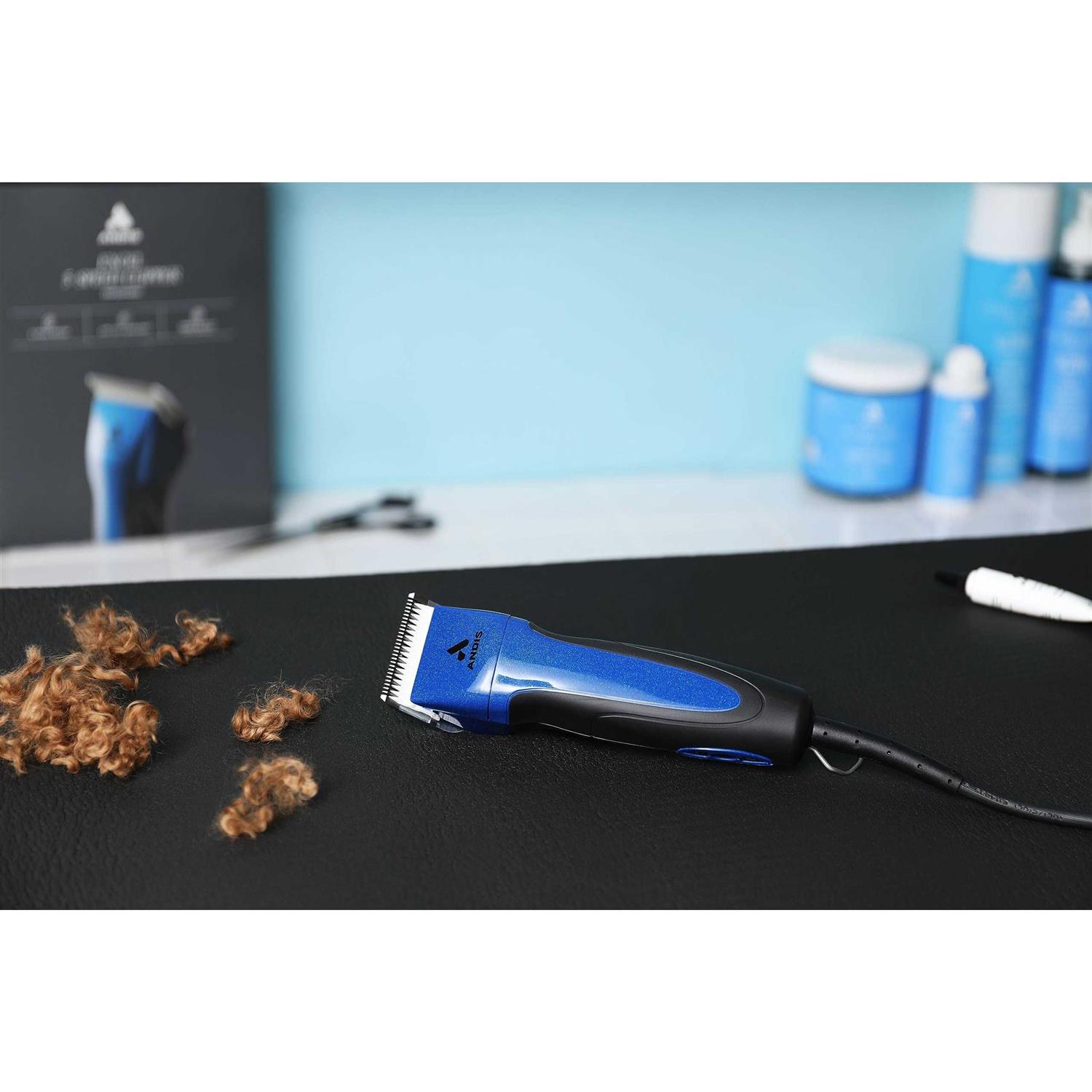 Andis Excel 5-Speed Detachable Blade Clipper Blue - Pet Supplies online store