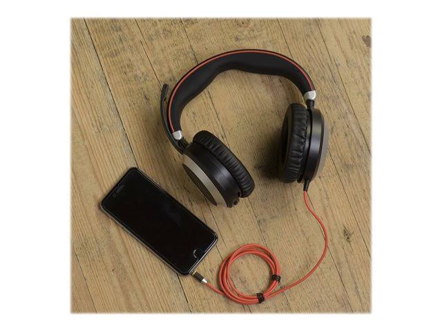 Jabra Evolve 80 Replacement Over-Ear Headset - Noise-Canceling