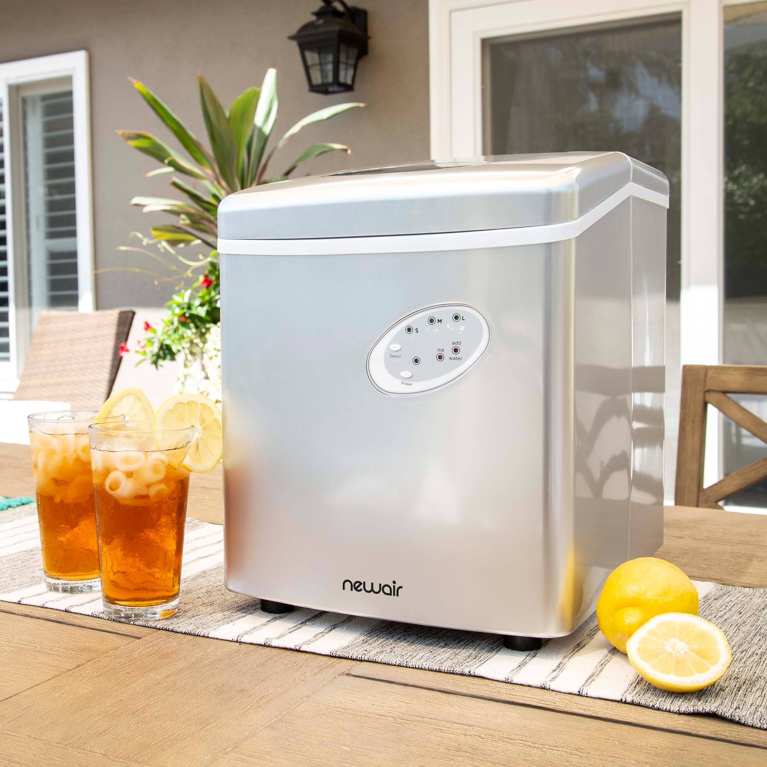 NewAir Countertop Ice Maker - Silver