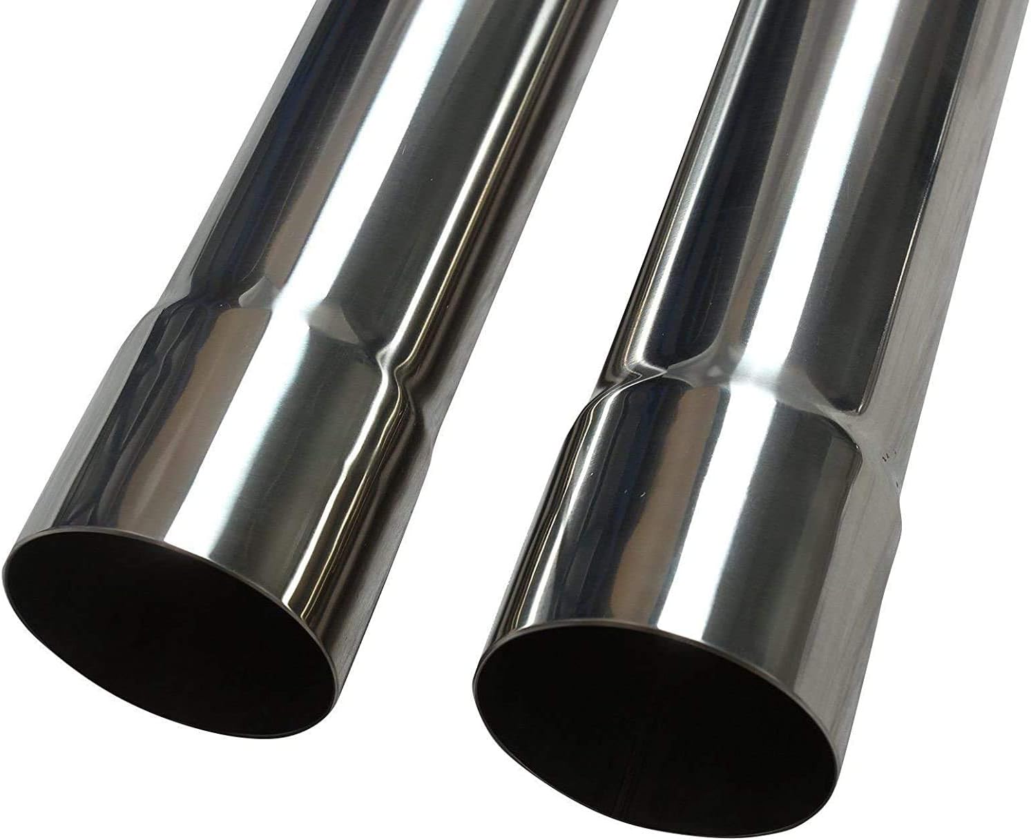 JY Performance 2.25 Stainless Steel Custom Exhaust Kit Tubing Mandrel Bend Pipe Straight & U-Bend Universal (2 1/4'' T304 8PCS)