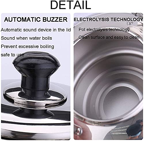 Stainless Whistling Tea Kettle Tea Pots Whistling Kettle 304 Stainless Steel Stove Universal Kettle Handle Electrolysis Process Steel teapot