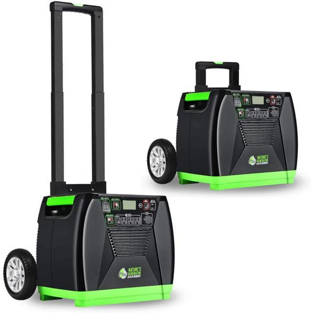 Nature's Generator Elite Portable Solar & Wind Powered 3600 Watts Generator
