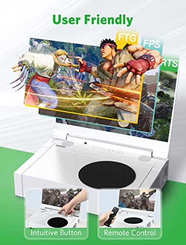 DEPGI Portable Monitor for Xbox Series S， Portable Gaming Monitor for Xbox Series S (Not Included)