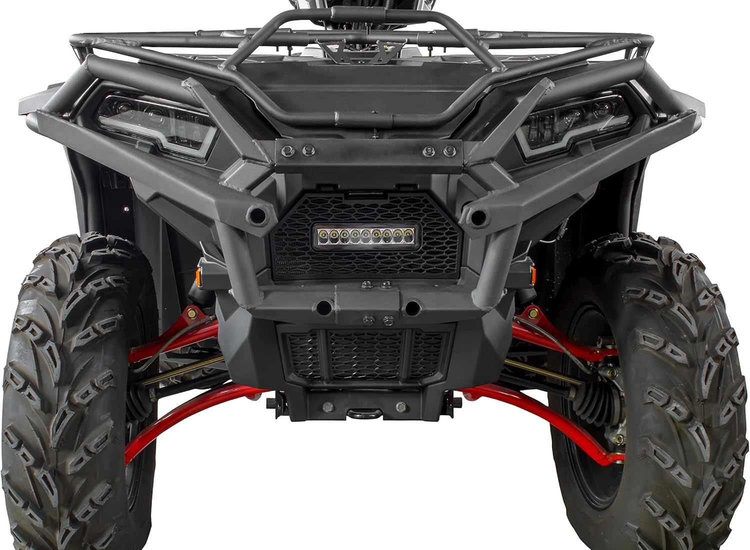 SAUTVS Front Bumper Guards for Polaris Sportsman 1000 XP 850, Front Profile Bumper Guard Protector for Polaris Sportsman 1000 XP 850 SP 2017-2022 Accessories (Replace #2882020)