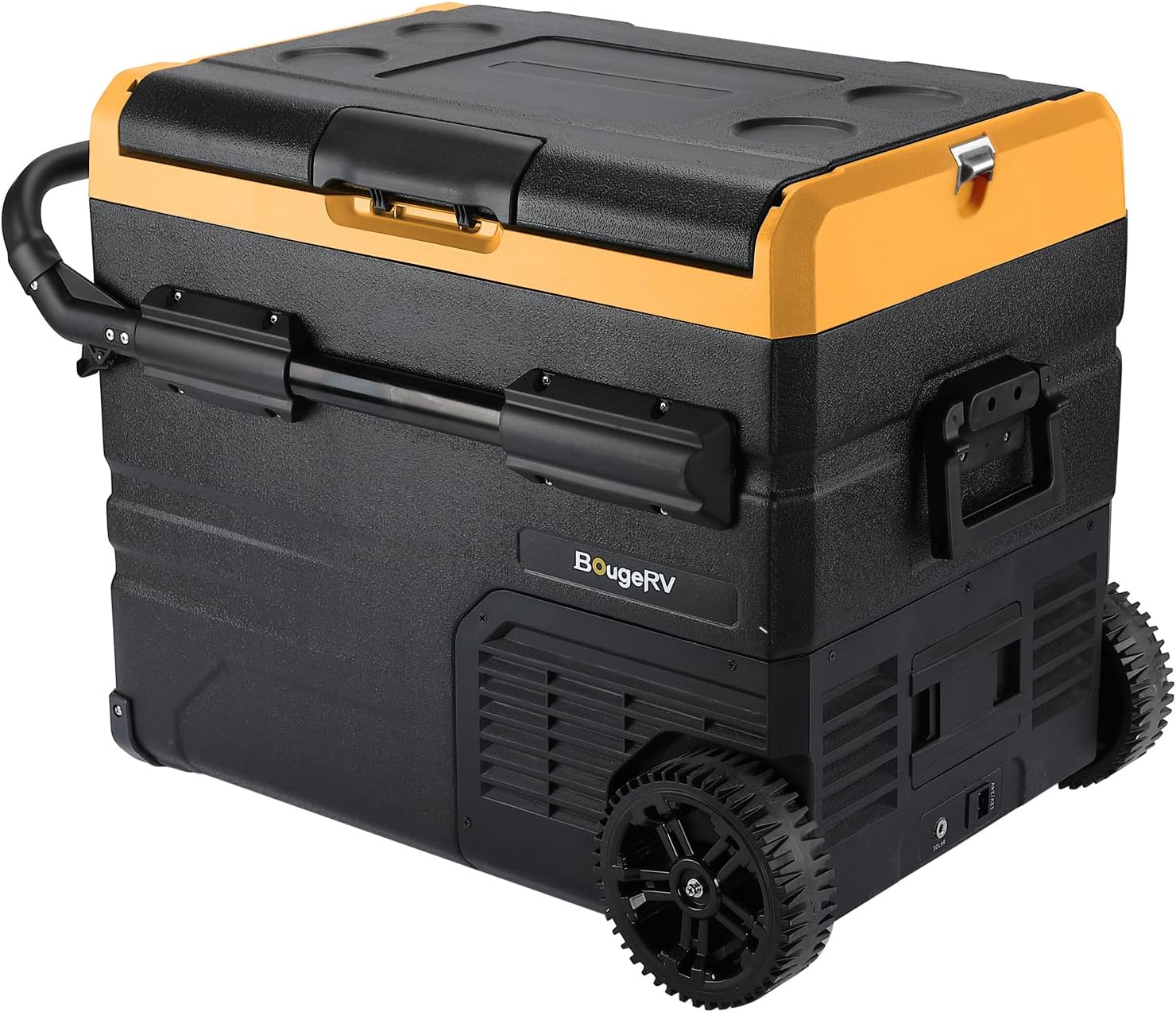 BougeRV 12 Volt Car Refrigerator Dual Zone, Portable Freezer Fridge APP Control (E35(37QT)-no wheels)