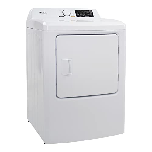 Avanti Front Load Clothes Dryer, 6.7 cu. ft. Capacity, in White