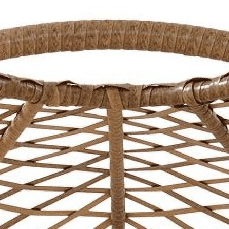 Better Homes & Gardens Ventura Boho Stationary Outdoor Wicker Egg Chair