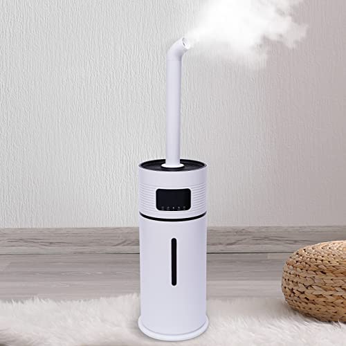 Large Humidifiers Whole-House Commercial&Industrial Humidifier 1076 sq.ft, 3.96Gal Plant Humidifier Cool Mist Top Fill Humidifier Floor Humidifier 15L 600ML/H Dual 360° Nozzles