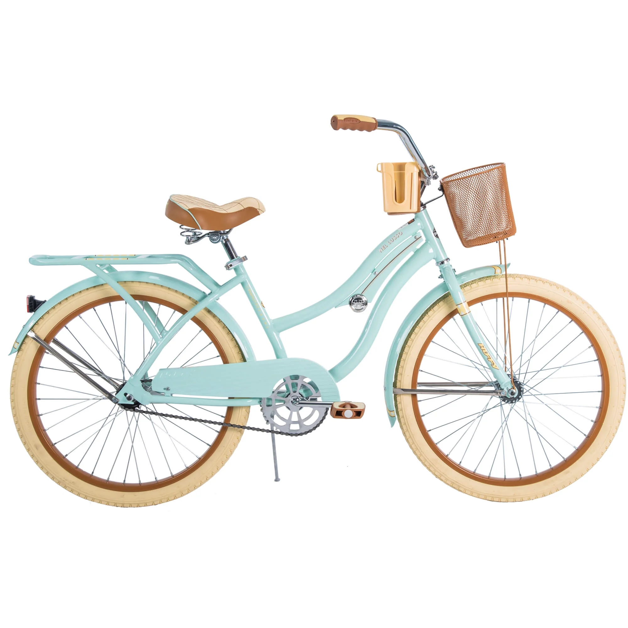Huffy 24" Nel Lusso Girls' Cruiser Bike, Mint Green