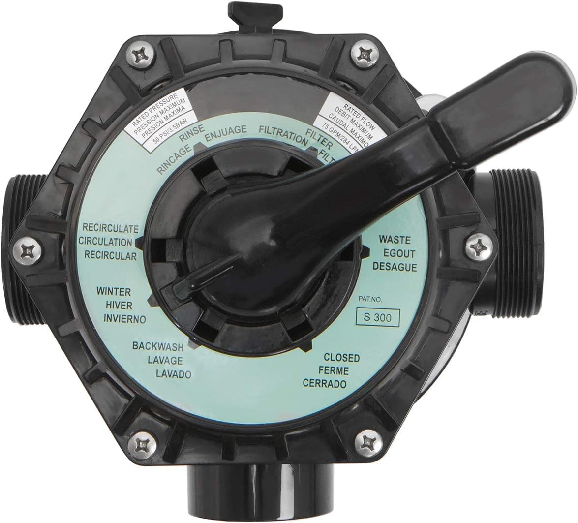 XtremepowerUS 19" InGround Above Pool Sand Filter System For Swimming Pool Up To 24,000 Gallons