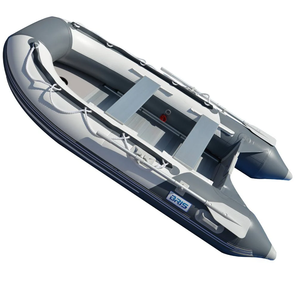 BRIS 10.8Ft Inflatable Boat Inflatable rafting Fishing Tender Pontoon