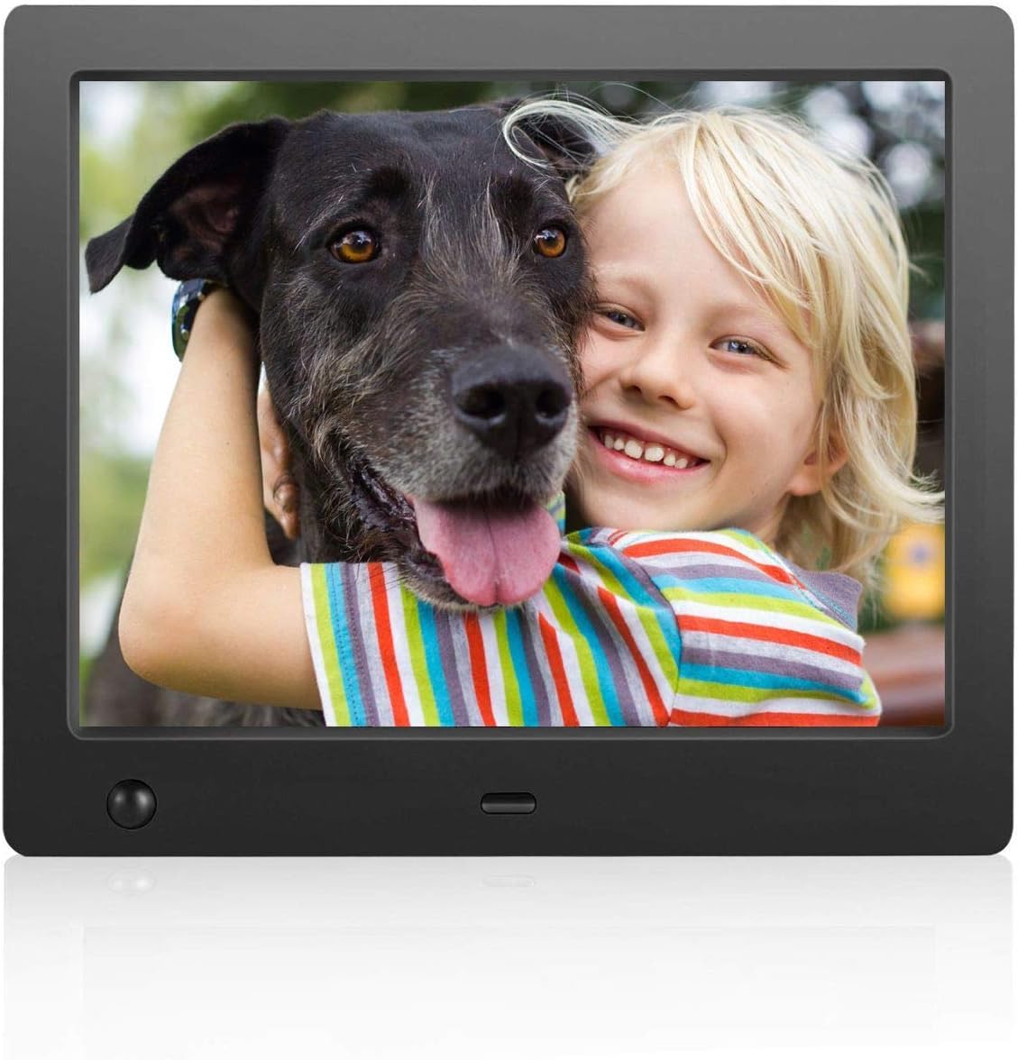 Digital Frame for Photos 10 inch with Slideshow Digital Picture Frame with HD IPS Display Picture Frame with Motion Sensor/Video/Background Music/Calendar/Clock/Auto-Rotate/Best Gifts by FLYAMAPIRIT