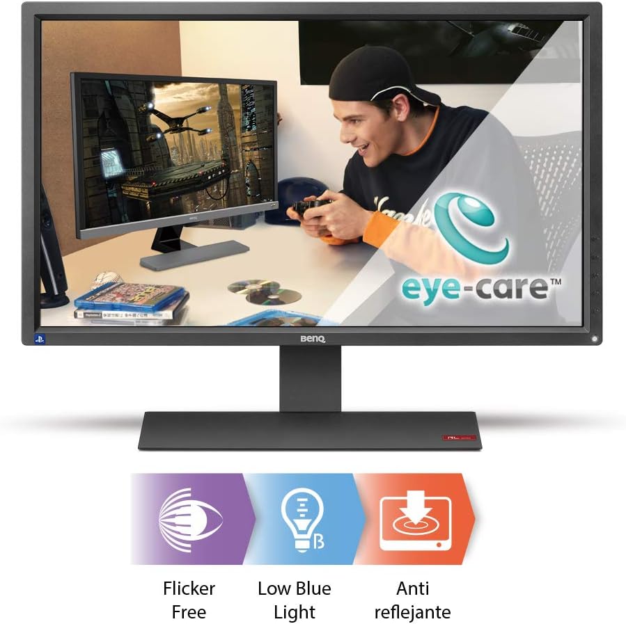 BenQ ZOWIE RL2755 27 inch 1080p Gaming Monitor | 1ms 75Hz | Black Equalizer & Color Vibrance for Competitive Edge