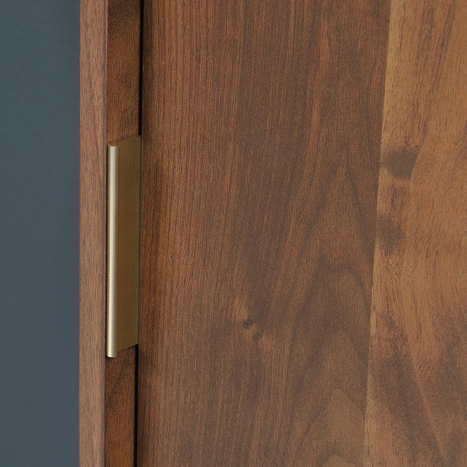 Sauder Clifford Place Storage Cabinet with File, Grand Walnut Finish