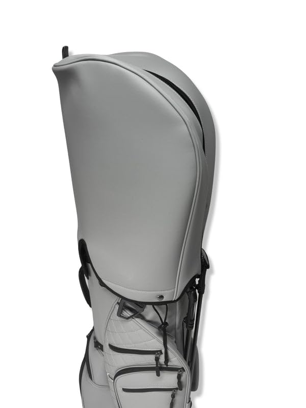 Luxury Golf Stand Bag – 14-Way Divider, 7 Pockets, Lightweight Construction – Premium Design for Superior Organization, Comfort, and Durability (Gray)