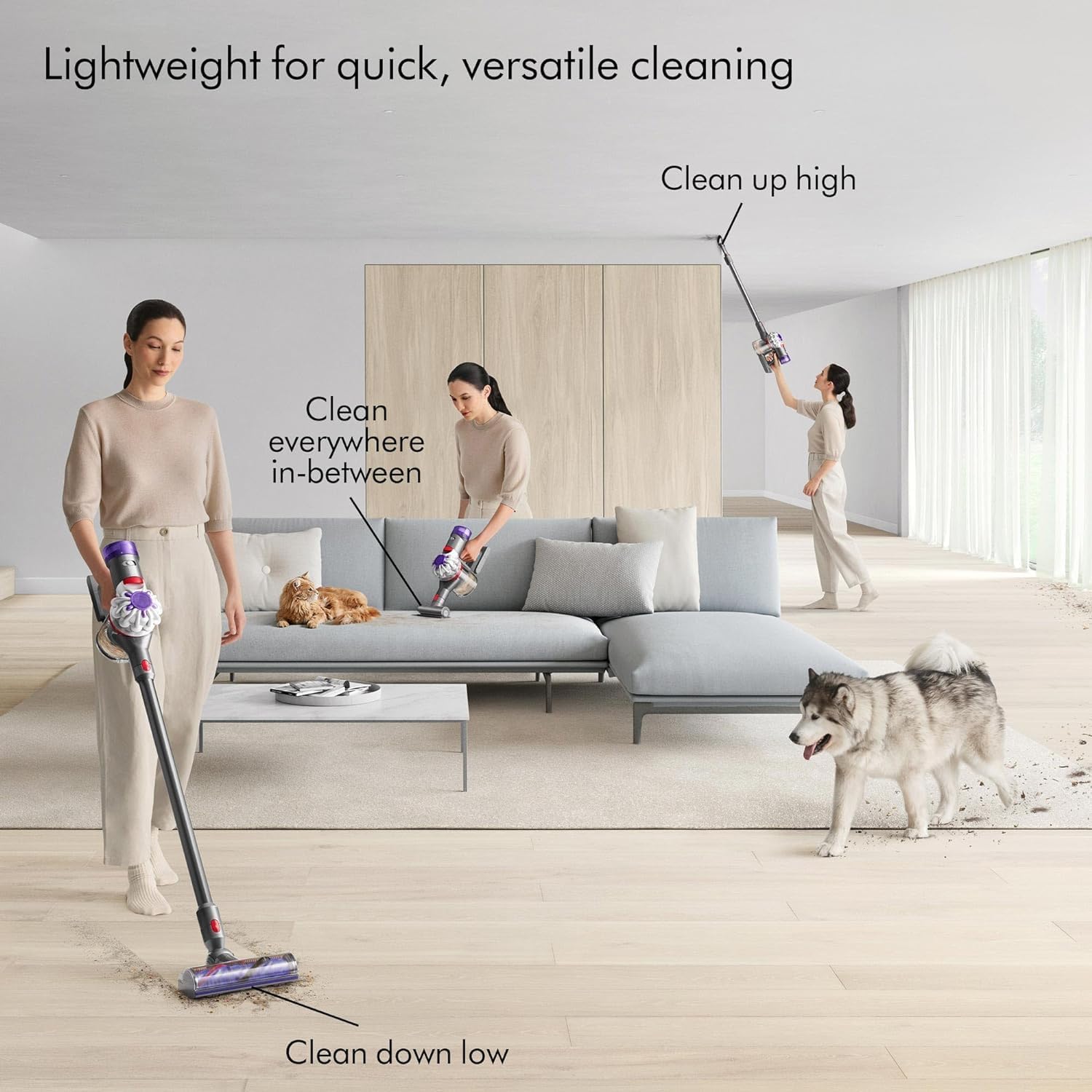 Dyson V8 Origin+ Cordless Vacuum | Purple