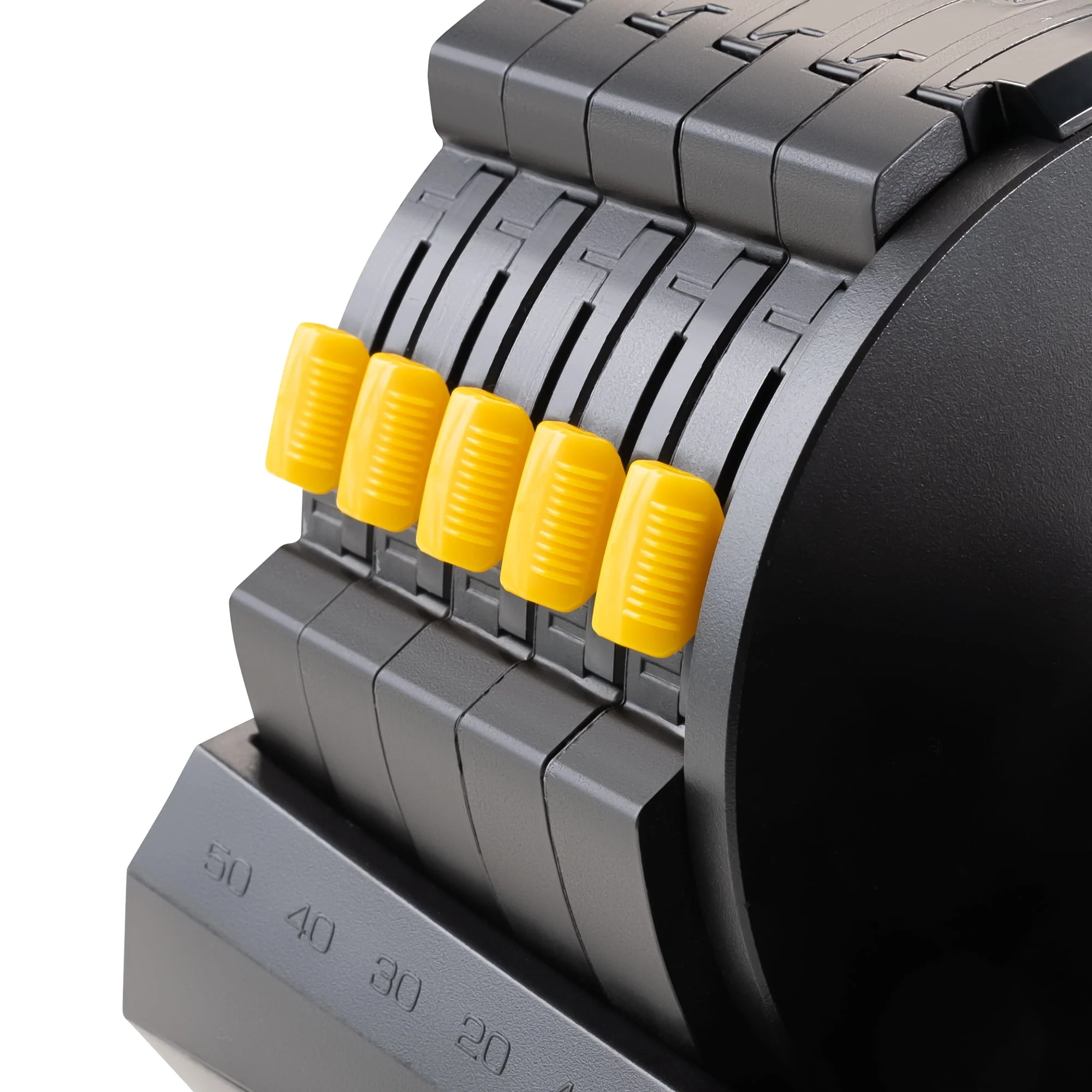 Marcy Adjustable Dumbbell System (SINGLE), 6 Dumbbells-in-1 up to 50lbs ADDB-6198