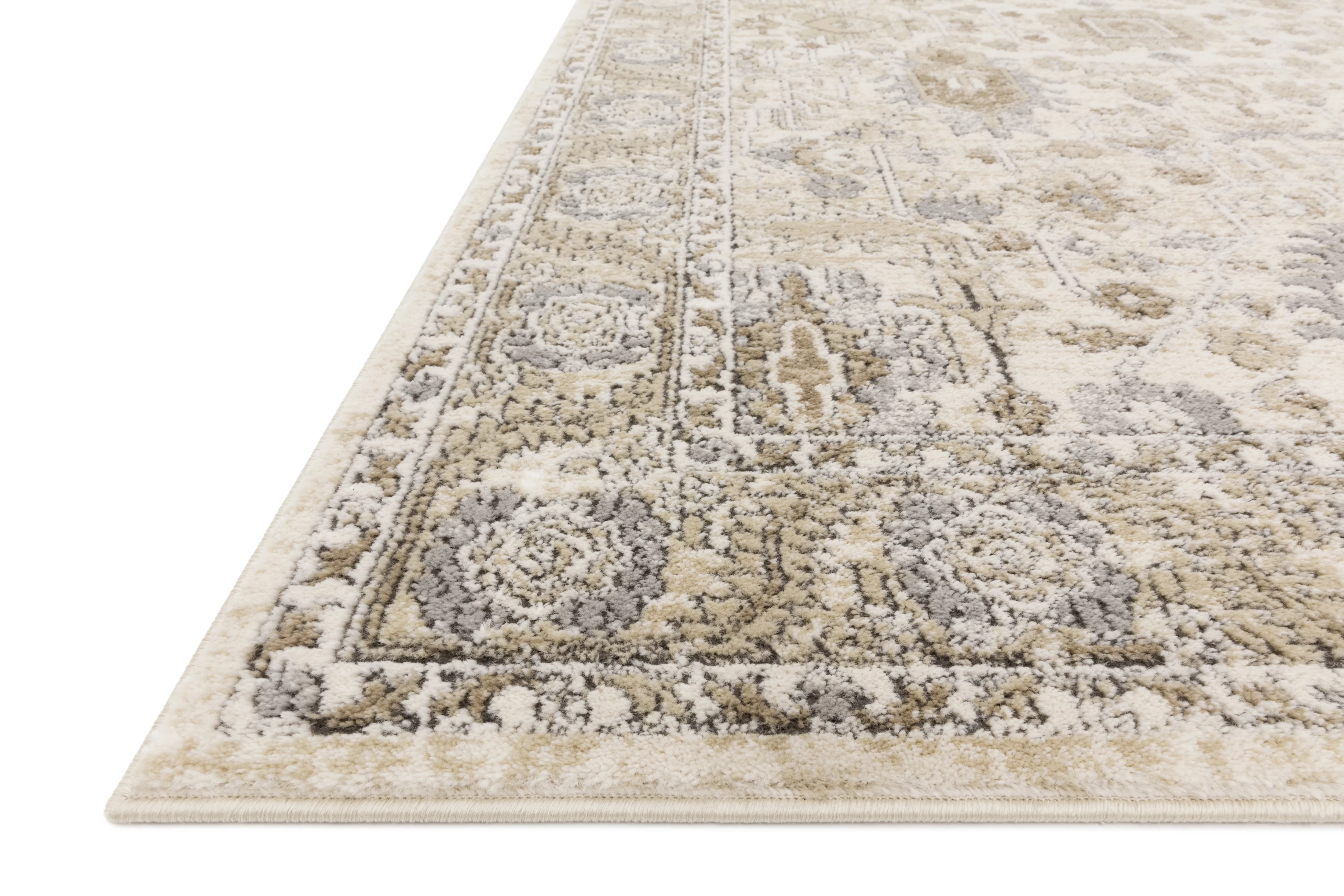 Loloi II Teagan Oriental Ivory / Sand Area Rug
