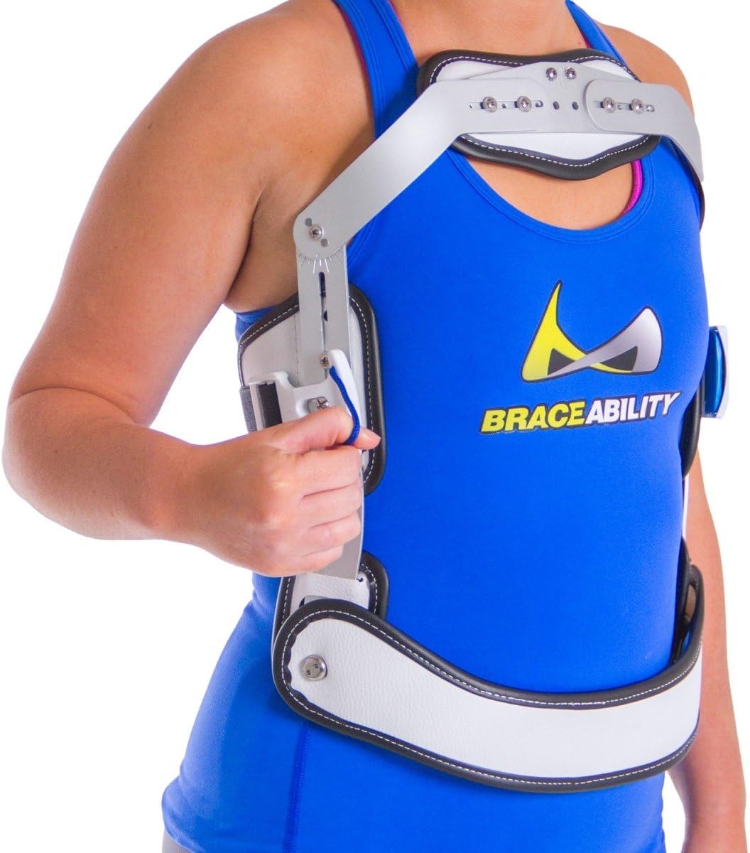 Hyper-X TLSO Jewett Hyperextension Back Brace Orthosis | Prevent Thoracic & Lumbar Spine Flexion, Treat Compression Fractures and Osteoporosis (Medium Regular)