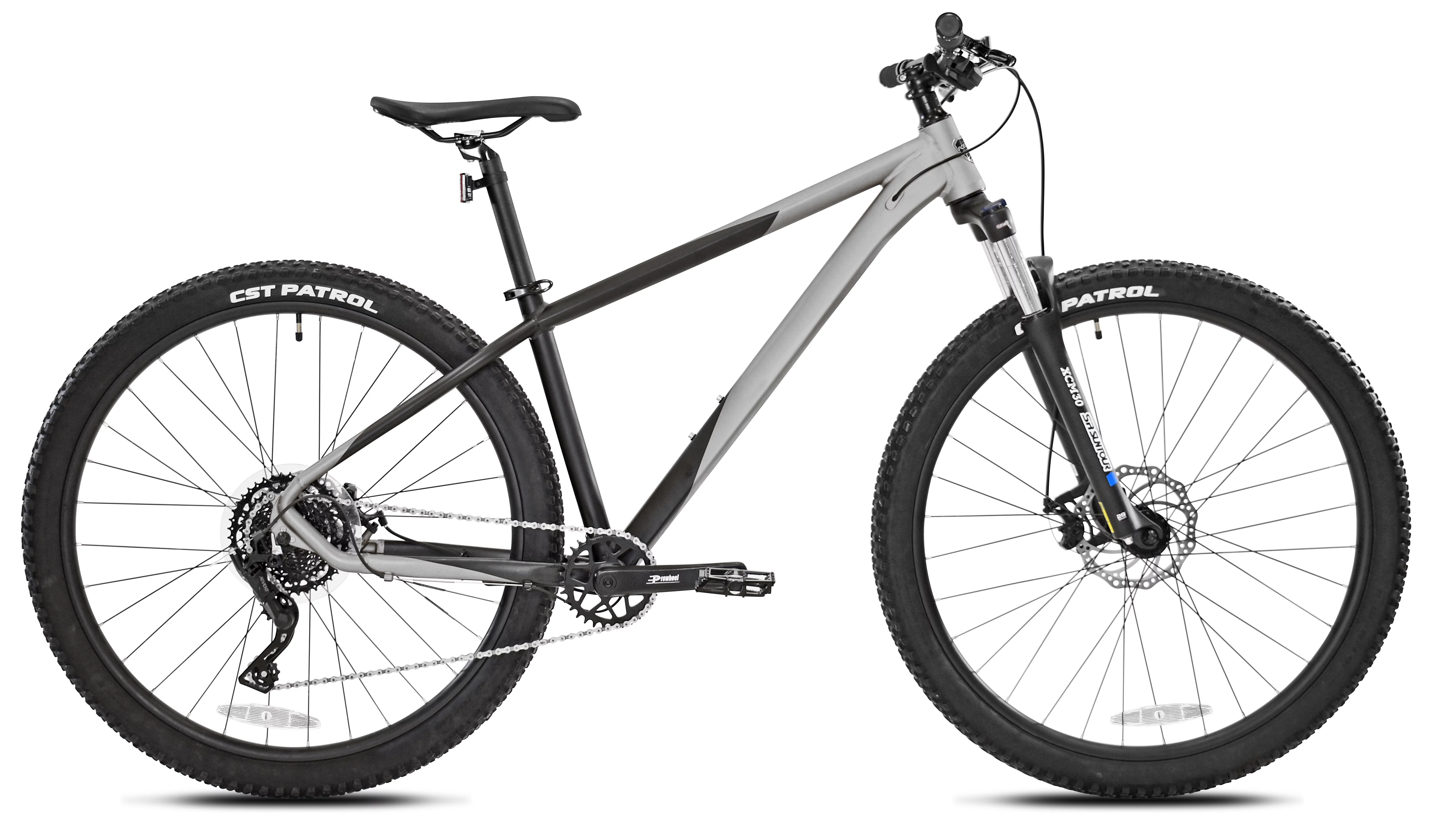 Kent Bicycles 29" Men's Trouvaille Mountain Bike Medium, Black and Taupe