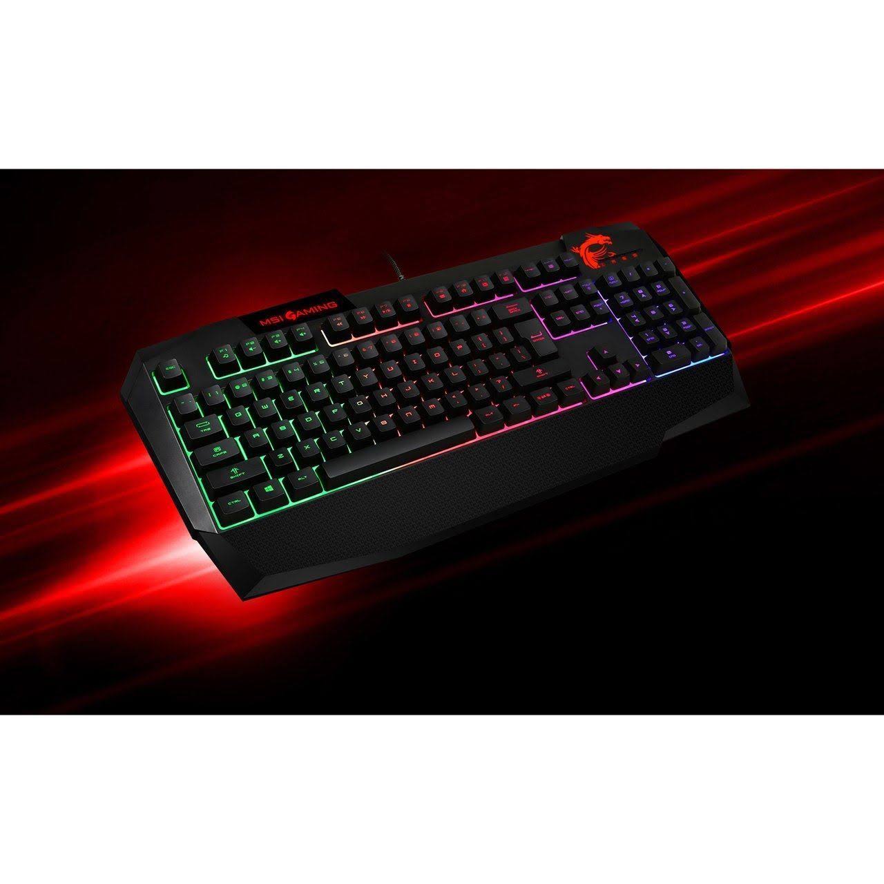 MSI Vigor Gk40 Mechanical Feel RGB Gaming Keyboard