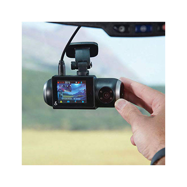 Cobra SC 201 Dual-View Smart Dash Cam with Built-in Cabin View