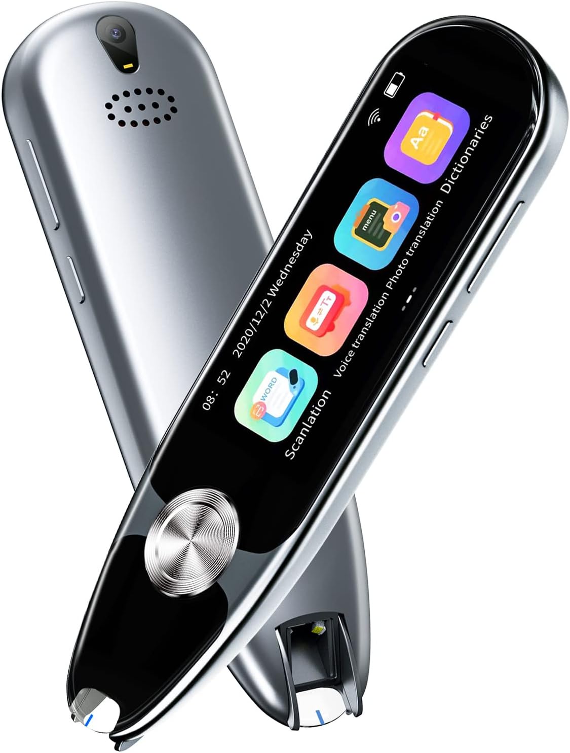 Reading Pen - Translation Pen- Dictionary Pen - AI Voice & Camera Translators - Real-time All Foreign Languages Travel & Business & Learning & Meeting