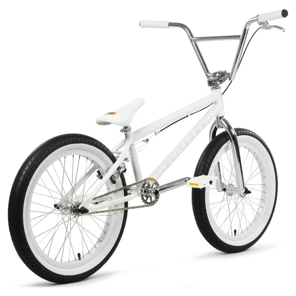 Elite BMX Bike Destro 20" White Chrome