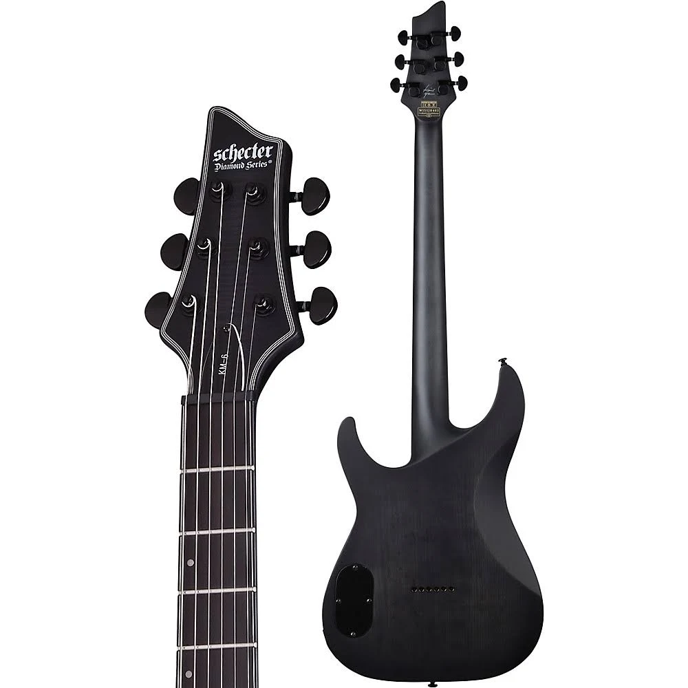 Schecter KM-6 Keith Merrow Electric Guitar Trans Black Burst Satin