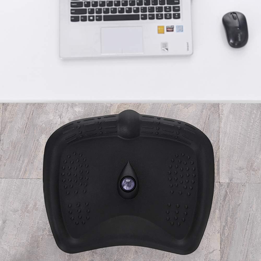 Fromann Anti Fatigue Standing Desk Mat Ergonomic Surface with Foot Massage Pad for Office and Home Floor Pack of 2