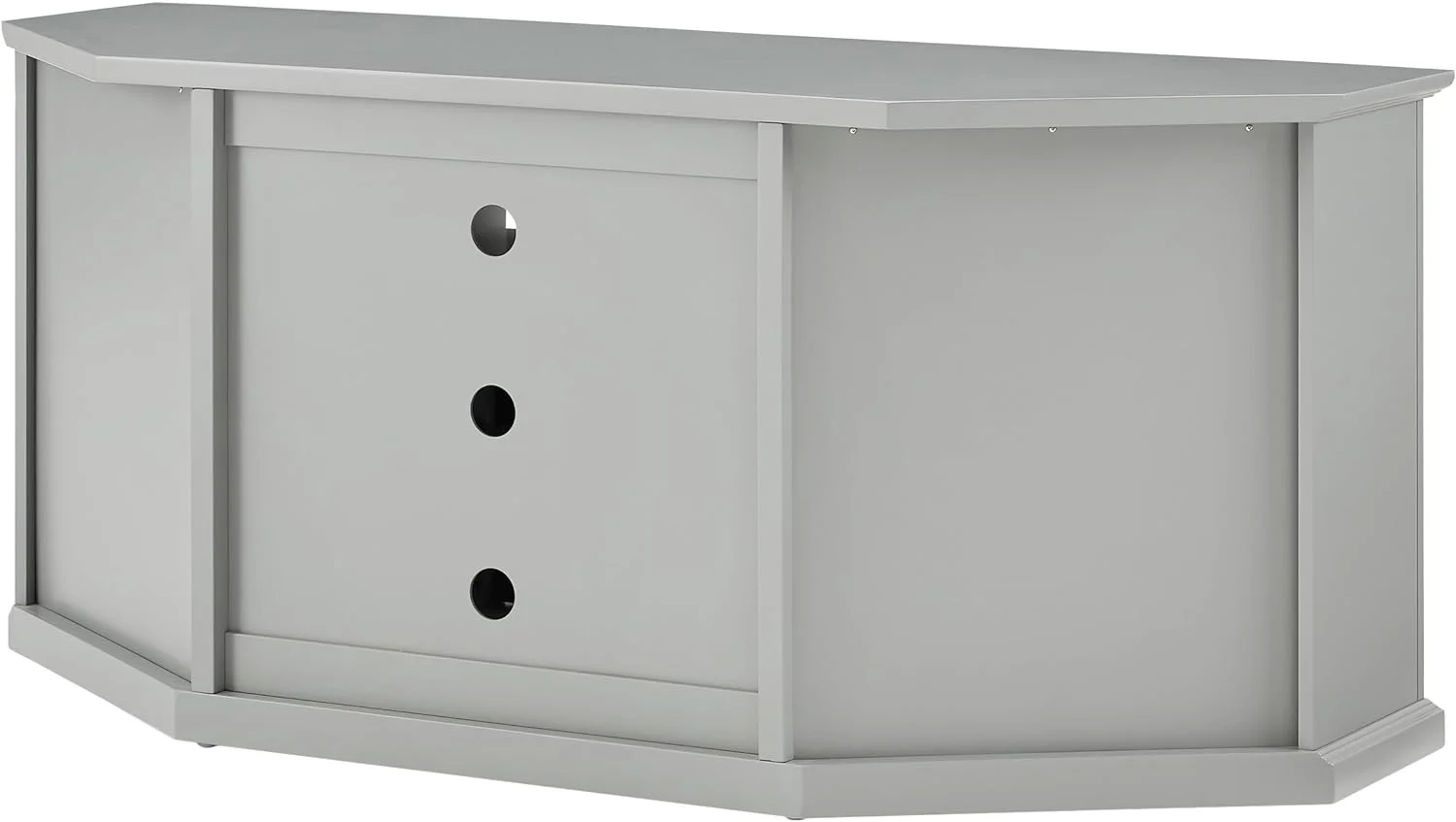 Corner TV Stand - Gray