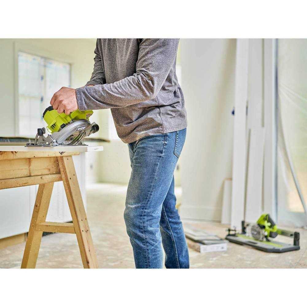 RYOBI ONE+ HP 18V Brushless Cordless Compact 6-1/2 in. Circular Saw - Shop Hardware Tools Online Store