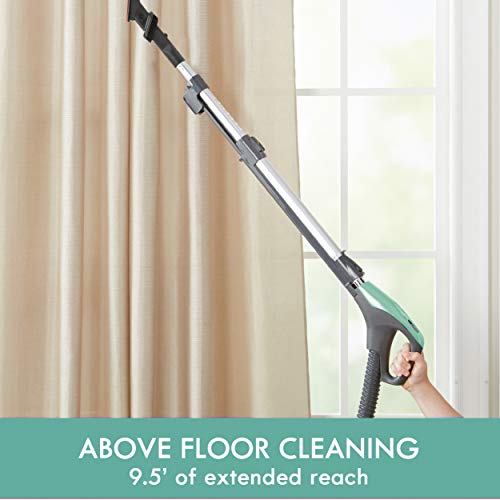 Kenmore Pet Friendly Lightweight Bagged Canister Vacuum Cleaner with Extended Telescoping Wand, HEPA, 2 Motors, Retractable Cord, and 4 Cleaning Tools, Blue