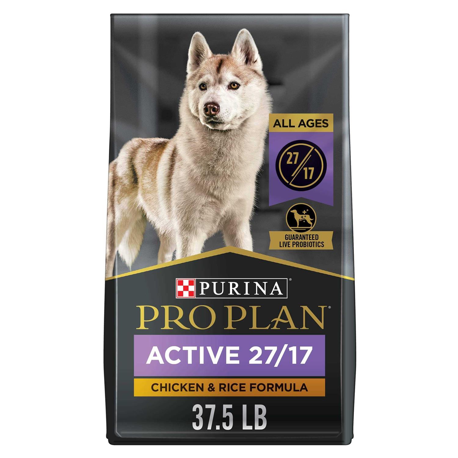 Purina Pro Plan Active High Protein Dog Food Sport 27/17 Chicken &amp; Rice Formula - Pet Supplies online store