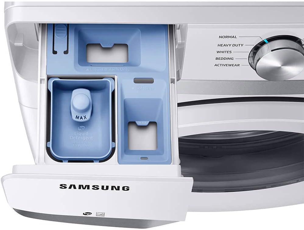 SAMSUNG WF45T6000AW 4.5 cu. ft. Front Load Washer with Vibration Reduction Technology+ in White
