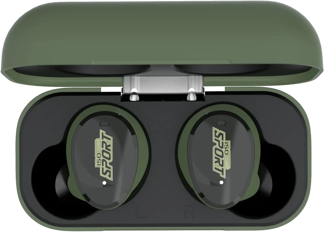 ISOtunes Sport Caliber Shooting Earbuds: True Wireless Bluetooth Hearing Protection, Water and Dust Proof, 13 Hour Battery, 25 dB Noise Reduction Rating (NRR)