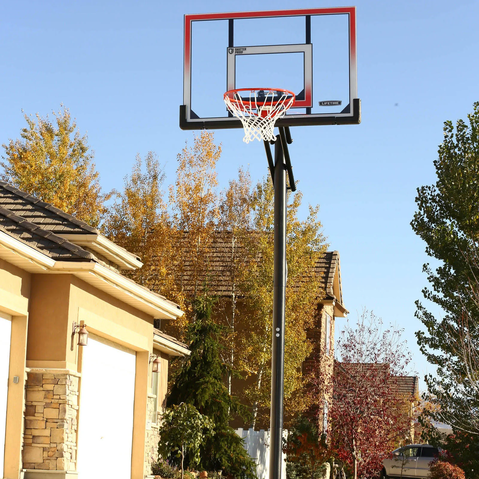 Lifetime in Ground Basketball System