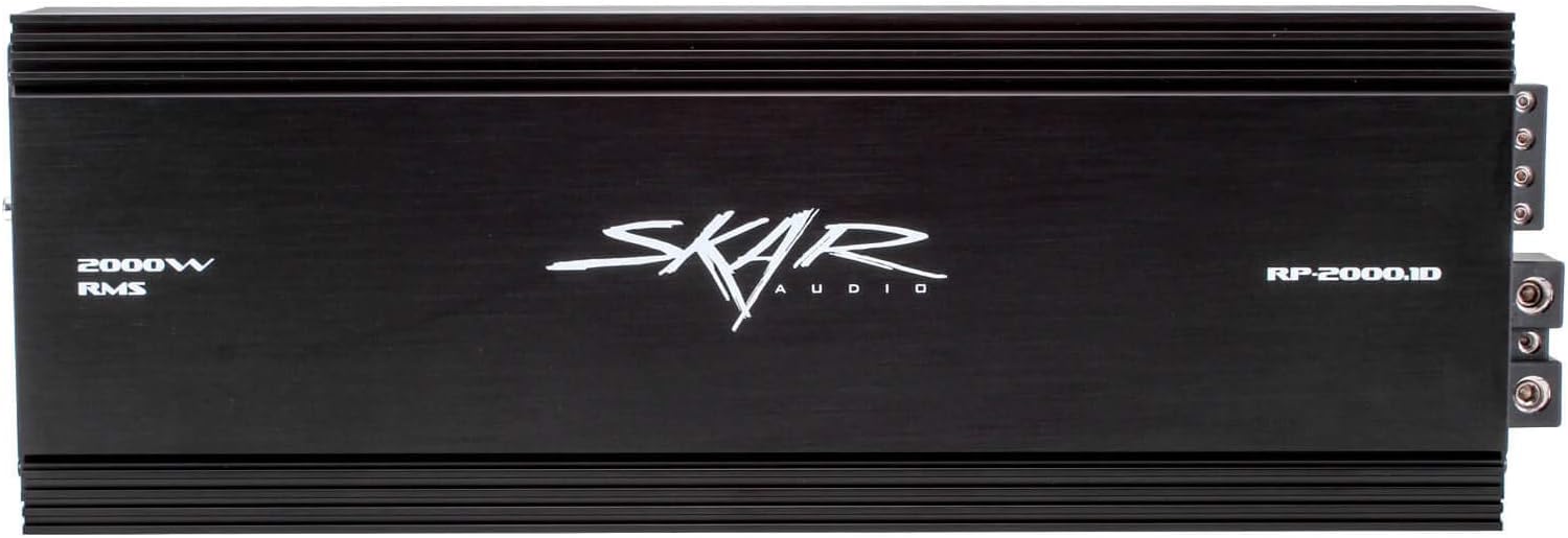 Skar Audio Dual 10" Complete 4, 000 Watt EVL Series Subwoofer Bass Package - Includes Loaded Enclosure with Amplifier