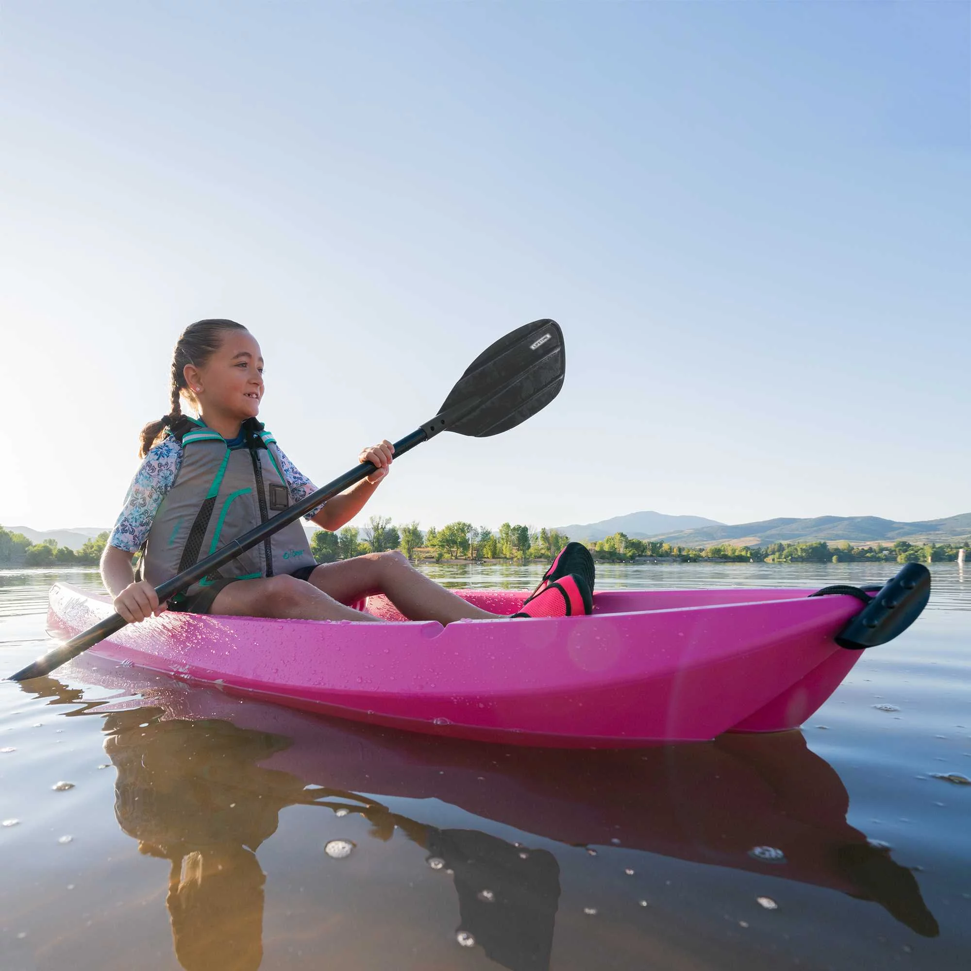 Lifetime Wave 6 ft Youth Kayak, Pink (90098)